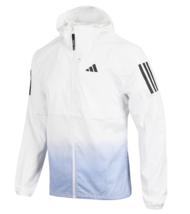 adidas Own The Run Colorblock Jacket Men&#39;s Sportswear Casual Top AsiaFit... - £72.42 GBP