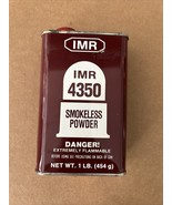 VINTAGE IMR 4350 SMOKELESS POWDER CONTAINER - $19.81 CAD