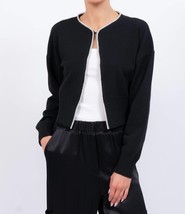 Central Park West illana cardigan in Black - £79.17 GBP