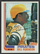 Pittsburgh Pirates Bill Robinson 1982 Topps Baseball Card #543 nr mt   ! - £0.39 GBP