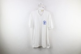 NOS Vtg 80s Mens XL Spell Out State Highway Patrol Ohio Short Sleeve T-Shirt USA - £35.57 GBP