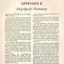 1919 Encyclopedic Dictionary Watches Clocks And Time Appendix Booklet E2G - $15.43 CAD