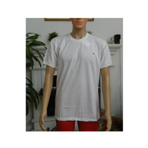  White Cotton T-Shirt for Men   Round Neck Short Sleeve - $15.62