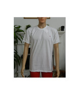  White Cotton T-Shirt for Men   Round Neck Short Sleeve - $255.79 MXN+