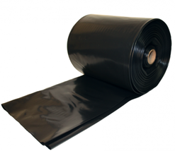 Poly Garbage Bag Black ACM Contractor Bag Perforated 33&quot; X 50&quot; 3.8 Mil - 100 Cou - £43.65 GBP