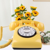 Rotary Phone, Mcheeta Retro Rotary Dial Phone, 80S Vintage Old Telephone... - £41.82 GBP