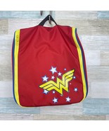 Wonder Woman Robe Factory Book Bag Red Yellow Girls Laptop Travel School  - $34.64