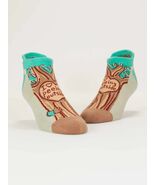 Blue Q Sneaker Sock, I love peeing outside, size S-M - $13.85