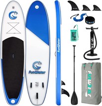 Funwater Stand Up Paddle Board 11&#39;X33&#39;X6&#39; Ultra Light (20 Point 4Lbs) In... - £217.69 GBP