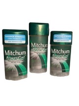 3 Pk Men Mitchum Power Gel Anti-Perspirant Deodorant Mountain Air (1) 3.4 (2) 2. - £14.93 GBP