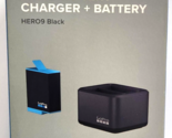 GoPro - Dual Battery Charger + Battery (HERO10 Black/HERO9 Black) - Blac... - $41.59