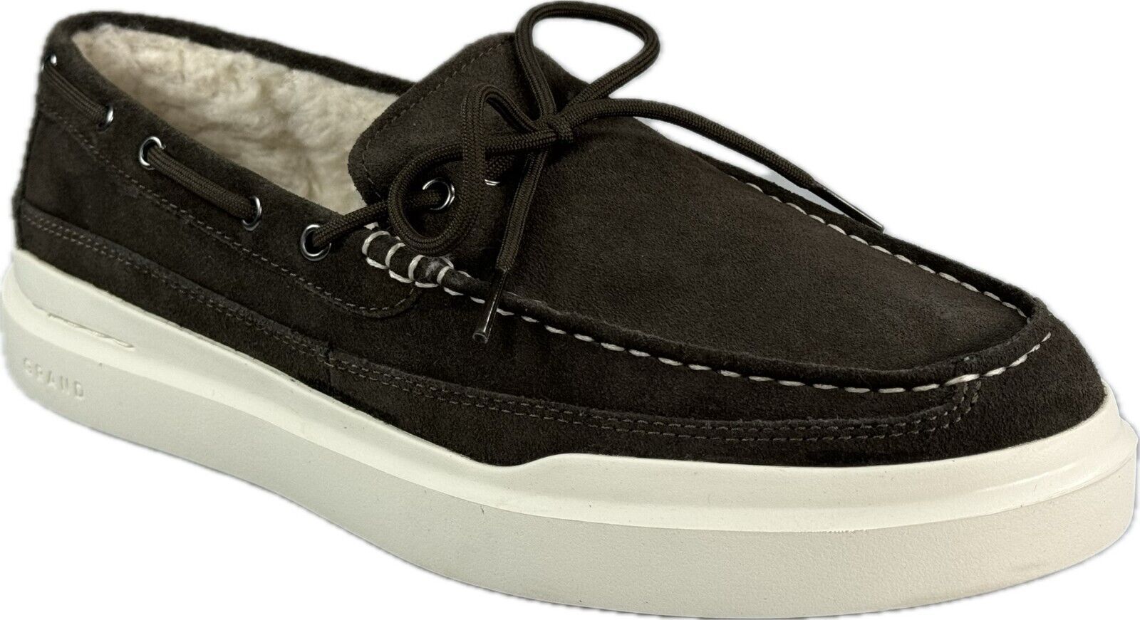 Primary image for COLE HAAN Men's GRANDPRO RALLY SLIPON Brown Suede Slip-On Shoes C34584