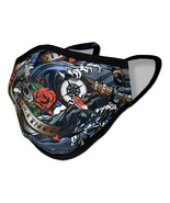 Face Cover Strong Together Pattern Unisex Washable Reusable 3-Layer w Po... - $34.99