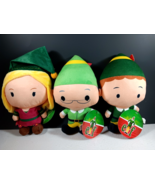 Buddy the Elf Movie Set of 3 Plush Stuffed Animal Doll Warner 6&quot; Bros To... - $635.52 MXN