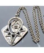 SILPADA  ART DECO 925 STERLING SILVER PENADANT ON CABLE CHAIN NECKLACE N2801 AT - €76,19 EUR