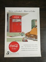 Vintage 1948 Coca-Cola Vending Machine Full Page Color Ad - 1221 - £5.18 GBP