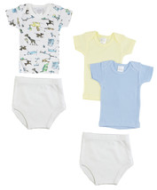 Infant Girls T-shirts And Training Pants - $18.11