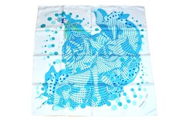Hermes Scarf I Hola Flamenca Silk 90 CM Scarves Steel With Box Carre Authentic - £399.88 GBP
