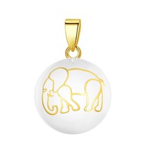 20mm Harmony Ball Elephant Pendant Pregnancy Bola Angel Caller Baby Wishing Chim - £19.80 GBP