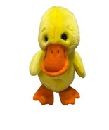 Ty Beanie Buddies &quot;QUACKERS&quot; Yellow Duck 10&quot; Stuffed Toy 1998 - £8.02 GBP