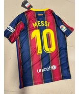 Fc barcelona 2020 2021 jersey shirt messi short sleeve playera chamarra ... - $115.54 CAD