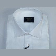 Men 100% Cotton Shirt Manschett Quesste Turkey Slim Fit 6042-07 White Fancy image 2