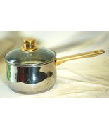 Cuisine Cookware Saucepan 2 Quart Command Performance Gold - $560.02 MXN