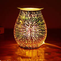 3D glass electric aromatherapy lamp - £52.24 GBP+