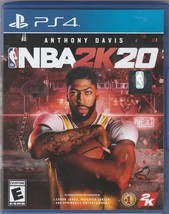 Sony PlayStation 4 PS4  NBA 2K20  Anthony Davis Complete Video Game Scratch Free - $8.91