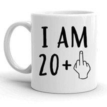 I Am 20 Plus 1, Funny 21st Birthday Gift for Women and Men, Turning 21 Years Old - £11.92 GBP