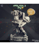 3D Printed Cast n Play April Fool&#39;s Treasure Goblin 28mm 32mm D&amp;D - $135.20 MXN+