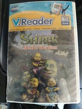 Vtech V.Reader Shrek&#39;s Vacation Game Dreamworks Shrek E-Reading System 5-7 years - £6.18 GBP