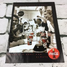 Vintage 1999 Drink Coca-Cola Collectible Advertising Art Print Ad Coke Fan  - £7.39 GBP