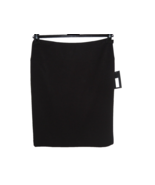 Apt 9 Womens Pencil Skirt Size 6 Black Knee Length Lined - $11.75