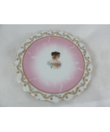 Imperial Crown China Vienna Austria plate Hand Painted Pink Gold beautif... - $17.32