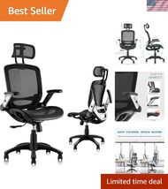 Ergonomic Mesh , High Back Desk Chair - Adjustable Headrest with Flip-Up... - $314.44