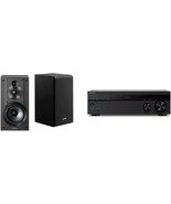 Sony SSCS5 3-Way 3-Driver Bookshelf Speaker System (Pair) - Black &amp; STRD... - £302.44 GBP