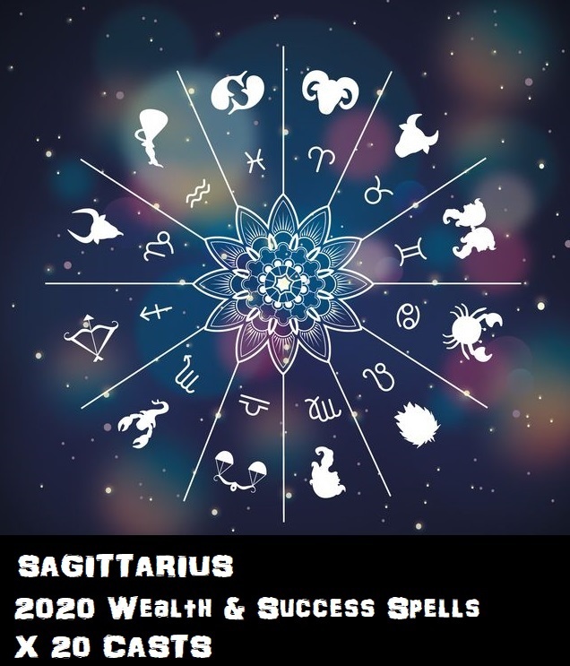 Primary image for SAGITTARIUS STAR SIGN 20 X WEALTH SPELLS CAST VOODOO PIN POINT EXACT WORK