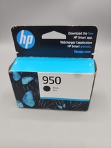 HP 950 Black Noir Exp 10/23 Factory Sealed Printer Ink - $12.84