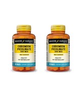 2 Pack CHROMIUM PICOLINATE 200MCG*05/2027* 2 X 100 = 200 Tablets - €13,33 EUR