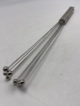 Ball Whisk Stainless Steel 12.5&quot; Baking Mixing Stir 8 Spokes Kitchen Too... - $13.71