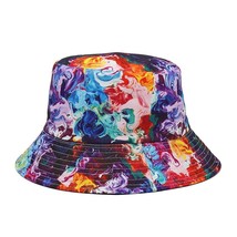 2022 New Summer Graffiti Bucket Hat for Women Men   Outdoor Foldable Bob Fisherm - £152.81 GBP