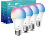 Full Color Changing Dimmable Smart Wifi Bulbs By Kasa, A19, 9W 800 Lumens, - £35.35 GBP