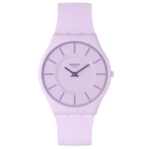 Swatch Men&#39;s La La Lila Purple Dial Watch - SS08V107 - £81.83 GBP