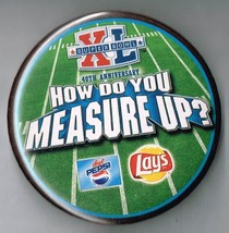 super bowl XL 40 How do you measure Up pin back button Pinback - $24.16