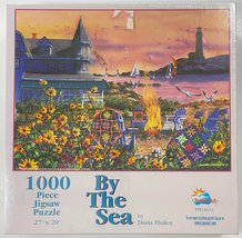 Diana Phalen By The Sea 1000 Piece 27" x 20" Puzzle - BRAND NEW / SEALED - Boats - $25.50