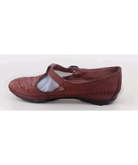 New Dexter Comfort Classic Shoes Buckle Tan Brown T-Strap Loafers Size 7.5 - $664.32 MXN