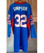 Vtg Wilson Prestige Buffalo Bills OJ Simpson 32 Throwback Jersey Mens 19... - $122.88 CAD