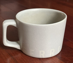 HAAND Short Mug Artisan Made In NC Gray Ferris Coffee Co EST 1924 - £21.02 GBP