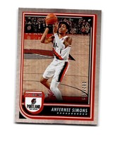 2022-23 Panini Nba Hoops #210 Anfernee Simons Silver Parallel #182/199 Sp - £2.35 GBP